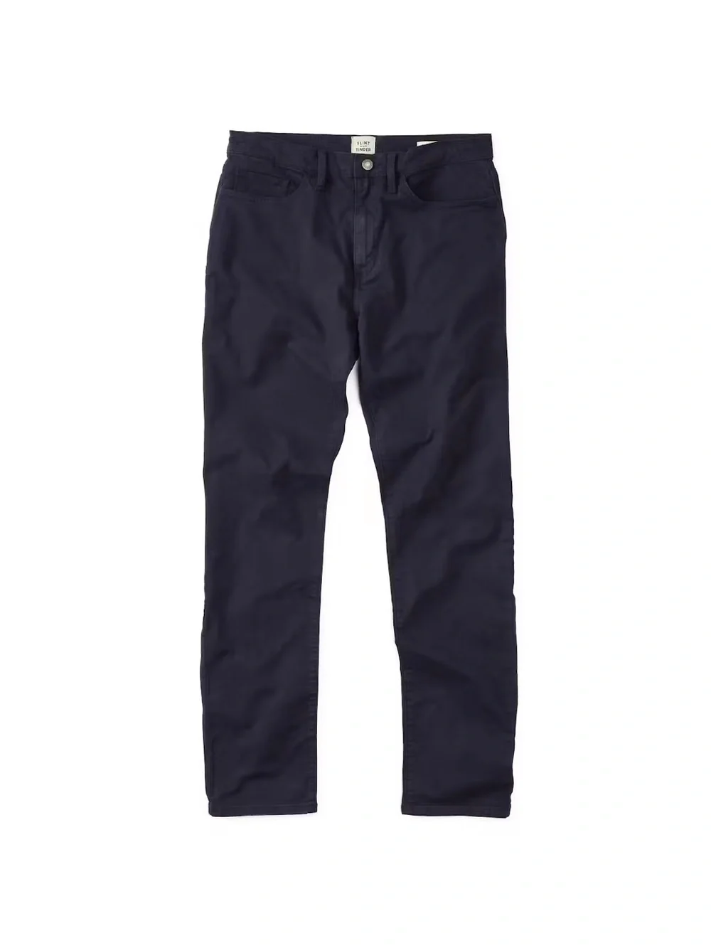 Flint and Tinder 365 5-Pocket Pant in Navy Blue Cotton Size 34 Waist X 32 Length